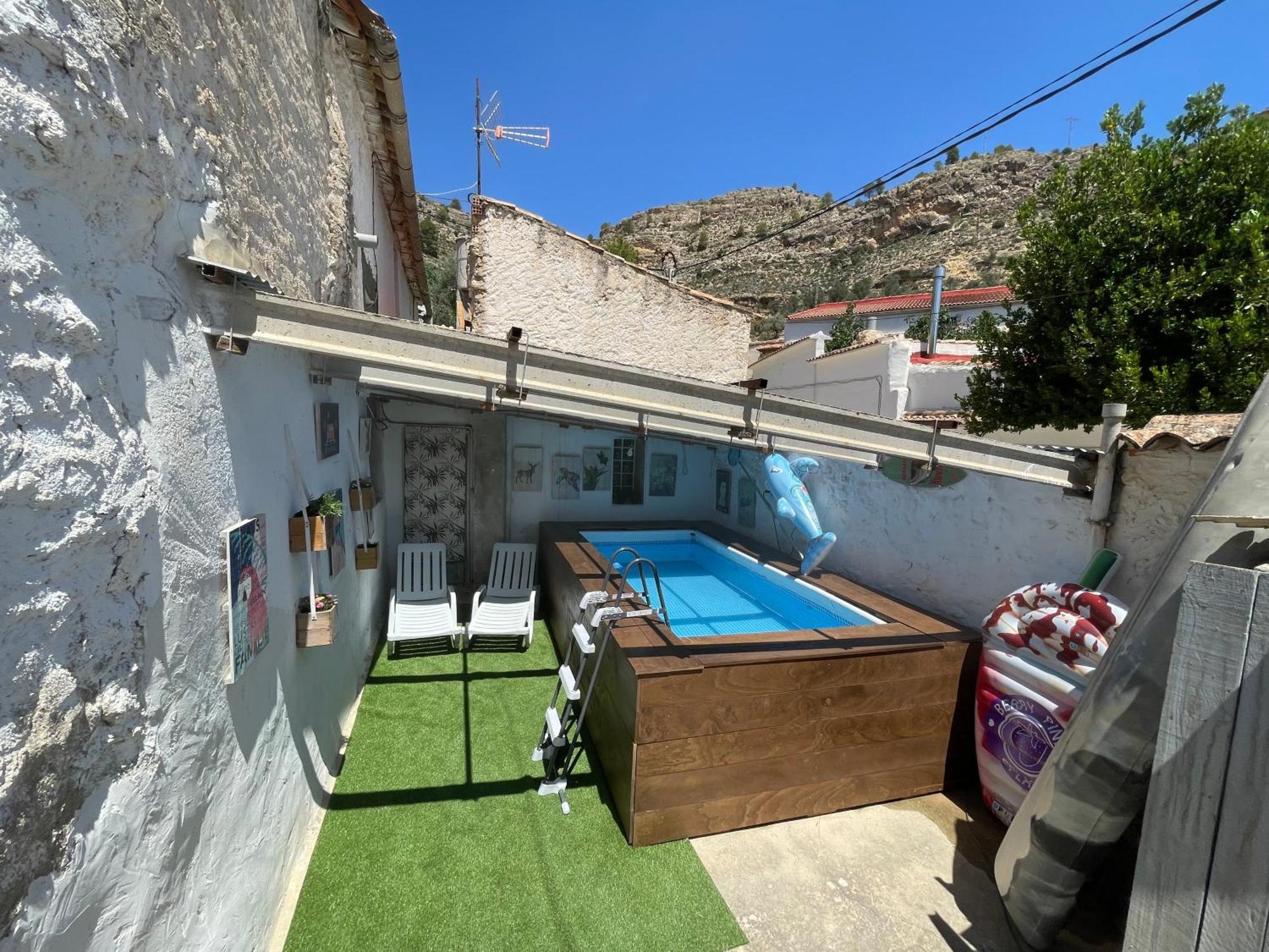 El Refugio De Chloe Villa Villar de Ves Buitenkant foto
