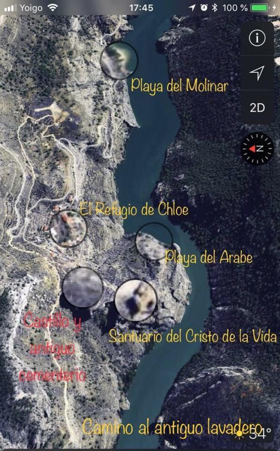 El Refugio De Chloe Villa Villar de Ves Buitenkant foto